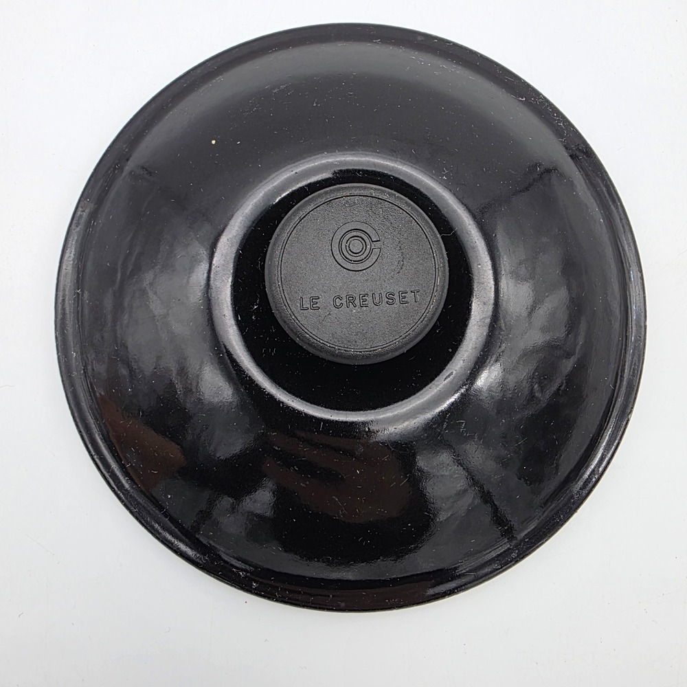 Vtg Le Creuset #14 Black Cast Iron Lid ONLY Replacement Saucepan Lid France